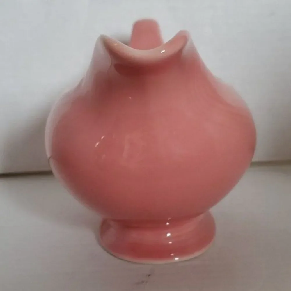 Fiestaware Fiesta Gravy Boat Dish Sauce CERAMIC Peony Pink CONTAINER